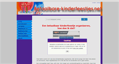 Desktop Screenshot of betaalbare-kinderfeestjes.net